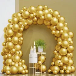 Balóniková girlanda - zlatá brána 70 ks