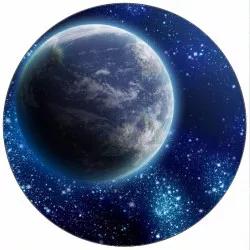 Jedlý papier Vesmír 19,5 cm