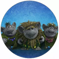 Jedlý papier Frozen Trollovia 19,5 cm