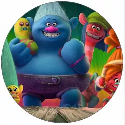 Jedlý papier Trollovia 19,5 cm