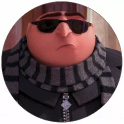 Jedlý papier Ja, padouch Gru 19,5 cm