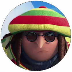 Jedlý papier Ja, padouch Gru jamajčan 19,5 cm