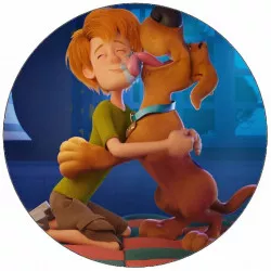 Jedlý papier Scooby a Roger 19,5 cm