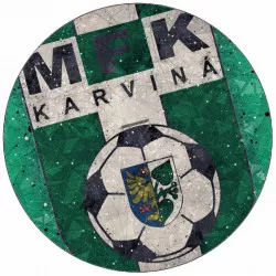 Jedlý papier Logo MFK Karviná 19,5 cm