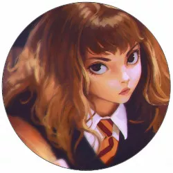 Jedlý papier Harry Potter Hermiona 19,5 cm