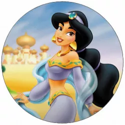 Jedlý papier princezná Jasmína 19,5 cm