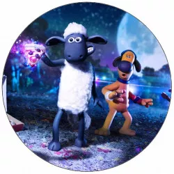 Jedlý papier ovečka Shaun a pes 19,5 cm