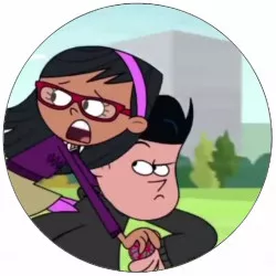 Jedlý papier Supernoobs Jennifer a Kevin 19,5 cm