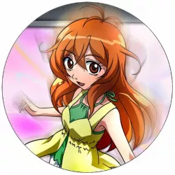 Jedlý papier Bakugan Alice 19,5 cm