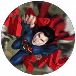Jedlý papier Smallville Superman v akcii 19,5 cm