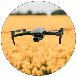 Jedlý papier dron na lúke 19,5 cm