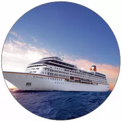 Pojem jedlý papier jachta na mori 19,5 cm