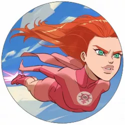 Jedlý papier Atom Eve 19,5 cm