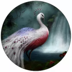 Jedlý papier biely pav 19,5 cm