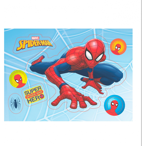 Tortový papier Spiderman 21x14,8cm
