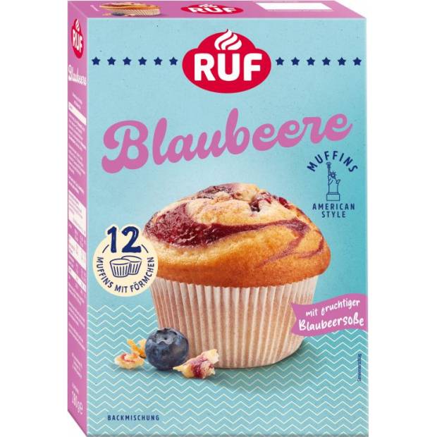 Zmes na čučoriedkové muffiny