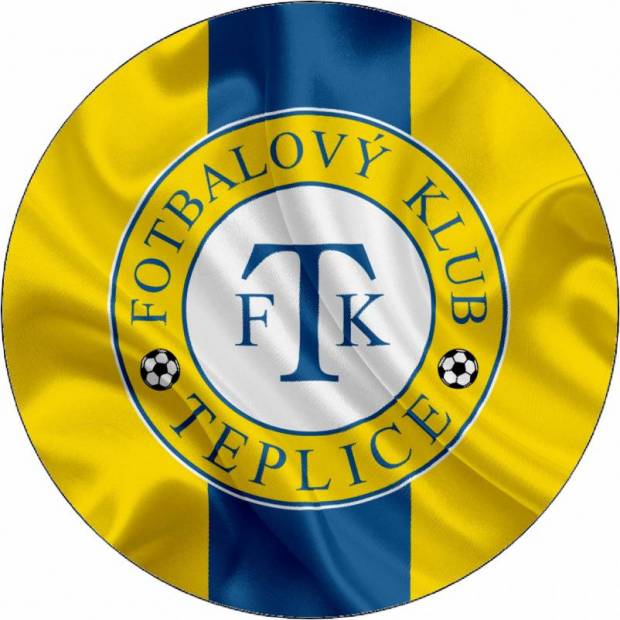 Jedlý papier Logo FK Teplice 19,5 cm