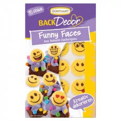 Cukrové zdobenie ozdoby, 15 ks