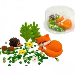 Cukrová figúrka lesné zvieratká