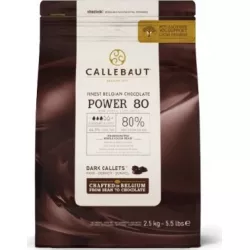 Barry Callebaut Čokoláda 80 power horká 2,5 kg