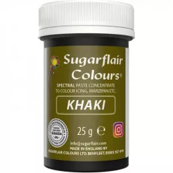 Gélová farba khaki 25 g