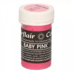 Gélová farba baby pink pastelová 25 g