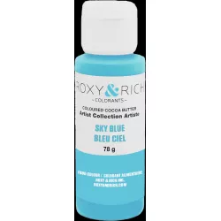 Kakaové maslo farebné 78 g sky blue