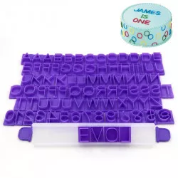 Vytlačacia sada písmen a číslic