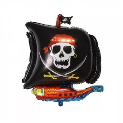 Fóliový balónik pirátska loď 67×53 cm