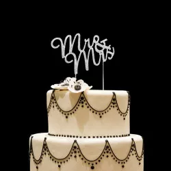 Zápich do torty Mr and Mrs