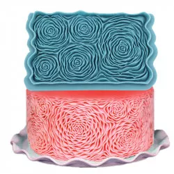 Silkonová formička na povrchy ruží 18x11,5 cm