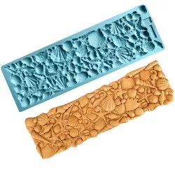 Silikónová formička na povrchy mora 35x11,5 cm