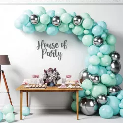 Balónová girlanda svetlo-zelená