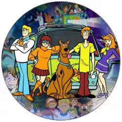Jedlý papier Scooby-Doo a priatelia 19,5 cm