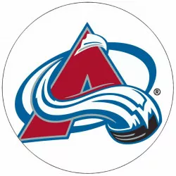 Jedlý papier logo Colorado Avalanche 19,5 cm