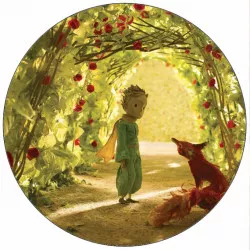 Jedlý papier Malý princ a líška 19,5 cm