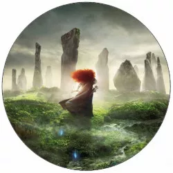 Jedlý papier Princezná rebelka Merida 19,5 cm