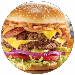 Jedlý papier hamburger 19,5 cm