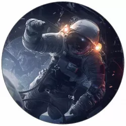 Jedlý papier kozmonaut v kozmickej lodi 19,5 cm