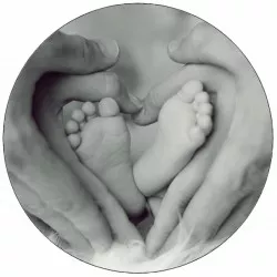 Jedlý papier rodina 19,5 cm