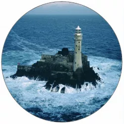 Jedlý papier maják na skale 19,5 cm