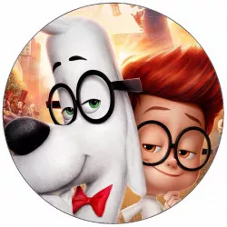 Jedlý papier Sherman a Peabody 19,5 cm