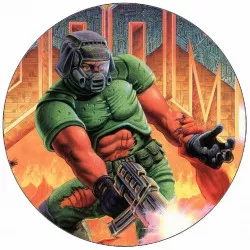 Jedlý papier Doom strelec 19,5 cm