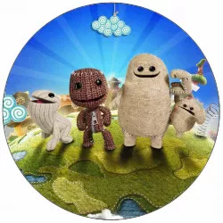 Jedlý papier LittleBigPlanet Sackboy a priatelia 19,5 cm