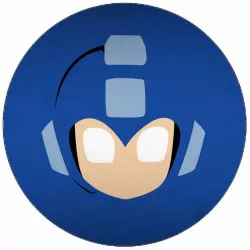 Jedlý papier Mega Man logo 19,5 cm