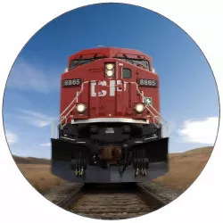 Jedlý papier dieselová lokomotíva 19,5 cm