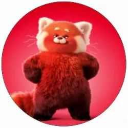 Jedlý papier Proměna panda 19,5 cm