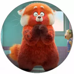 Jedlý papier Promena Mei ako panda 19,5 cm