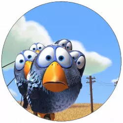 Jedlý papier pre vtáky 19,5 cm