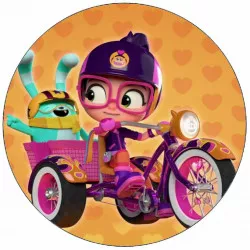 Jedlý papier Abby Hatcher na trojkoles 19,5 cm